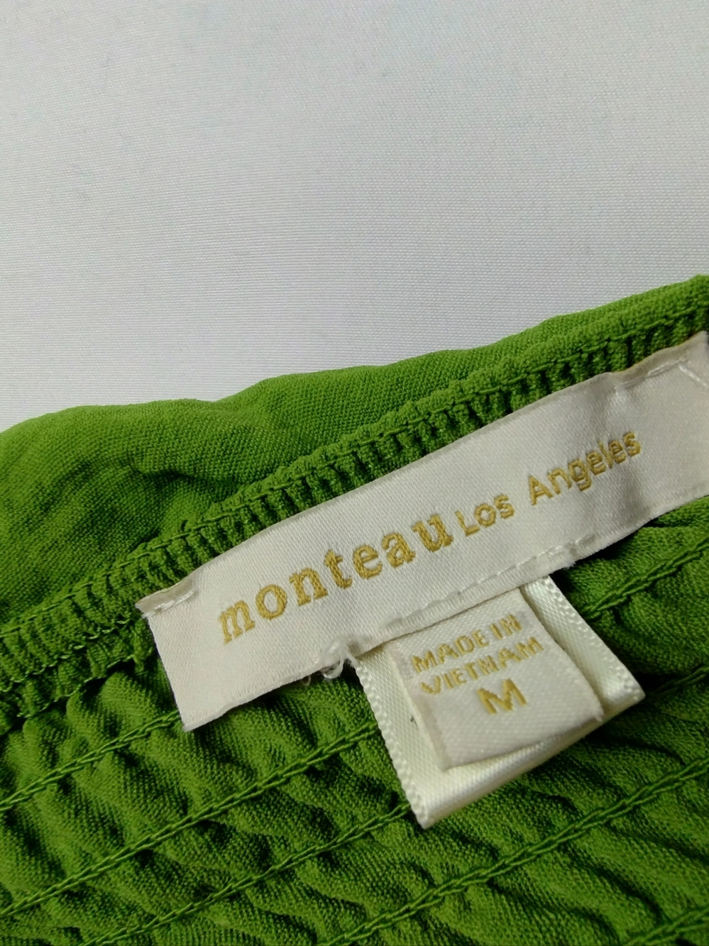 Monteau Los Angeles Green Maxi Dress - Picture 4 of 7
